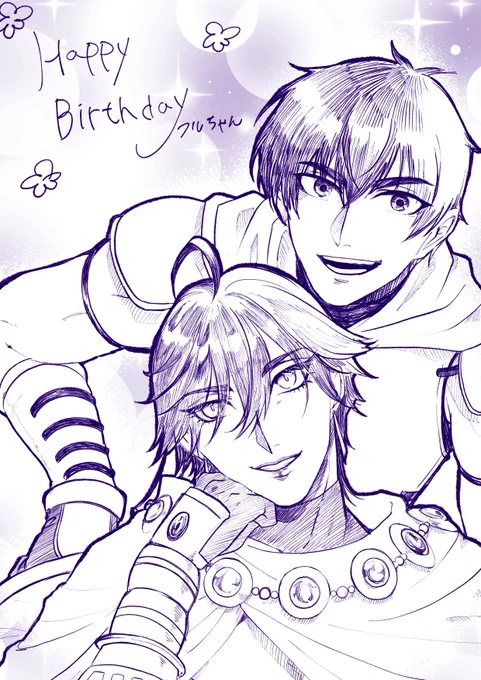@furukawa15 
フルちゃんお誕生日おめでとー🎉🎂🥳💕フルちゃんにとって良い一年になりますよーに! 