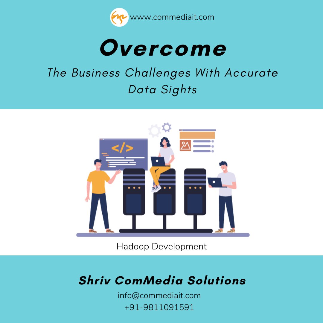 shrivcommedia's tweet image. 𝐒𝐂𝐌𝐒 develops 𝐇𝐚𝐝𝐨𝐨𝐩 𝐬𝐨𝐥𝐮𝐭𝐢𝐨𝐧𝐬 for large scale data storage and enable organizations to optimize their work load.  Our solutions help enterprises to gain better insights from data and scalability, flexibility and cost-effectiveness. 
.
#Hadoop #HadoopDevelopers