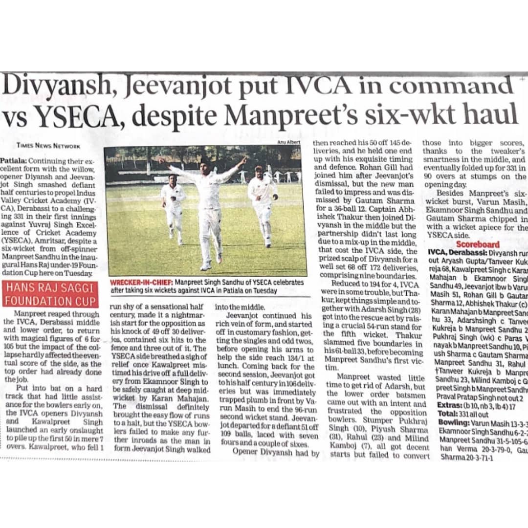 Yuvraj Singh Centres of Excellence tweet media