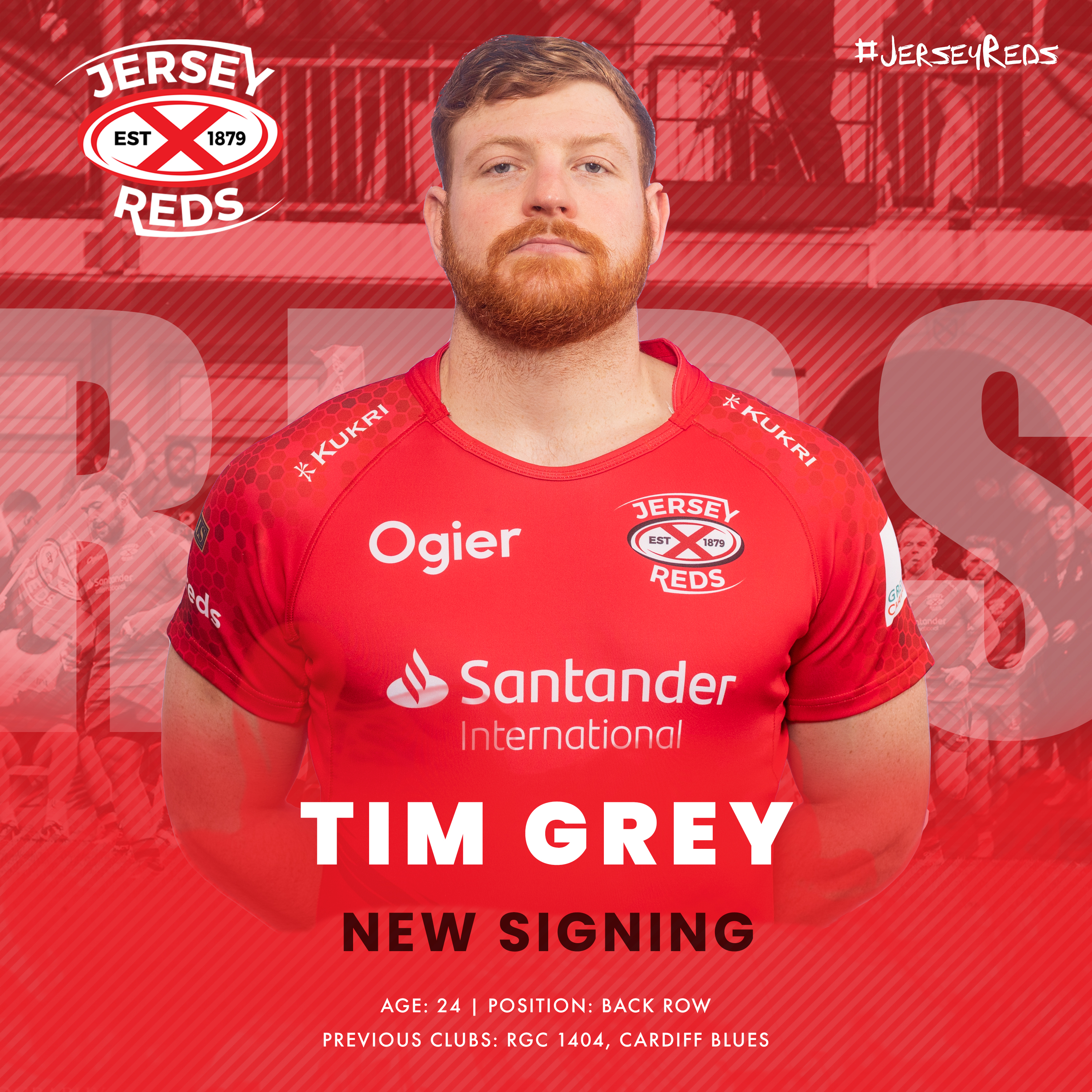 Tim Grey - Jersey Reds