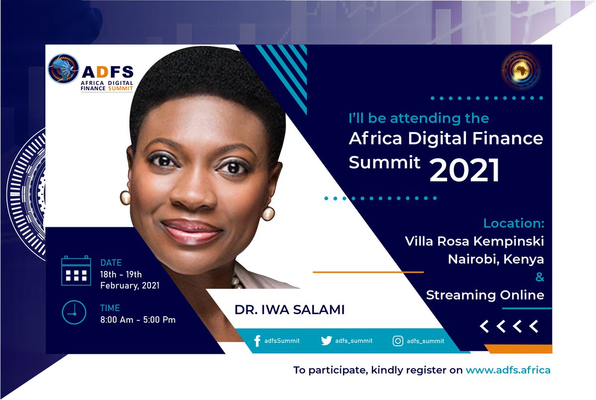 adfs_summit's tweet photo. Register for the #AfricaDigitalFinanaceSummit on https://t.co/kUDld5wkZm. 

Join thought leaders and expertise from across the world as we chart a pathway towards the future of Finance in #Africa. 

#ADFS2021 #BTC #Bitcoin #Africa #blockchain https://t.co/4XybdUE8Wf