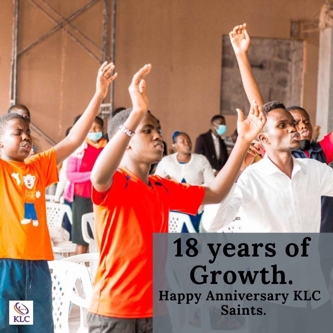 klc_kc's tweet photo. 18 years of developing ministers with a kingdom lifestyle for kingdom advancement. 
What a journey! Happy Anniversary Saints. #KLC18yrs #KLC18yrsAnniversary https://t.co/LHcq2hrDUh