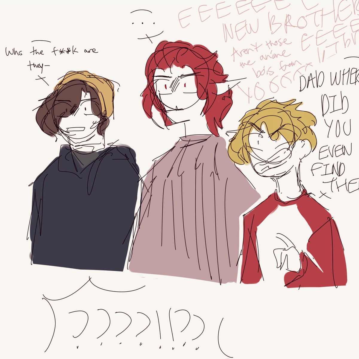 The ultimate crossover

#philzafanart #technobladefanart #wilbursootfanart #tommyinnitfanart #sleepyboisincfanart
