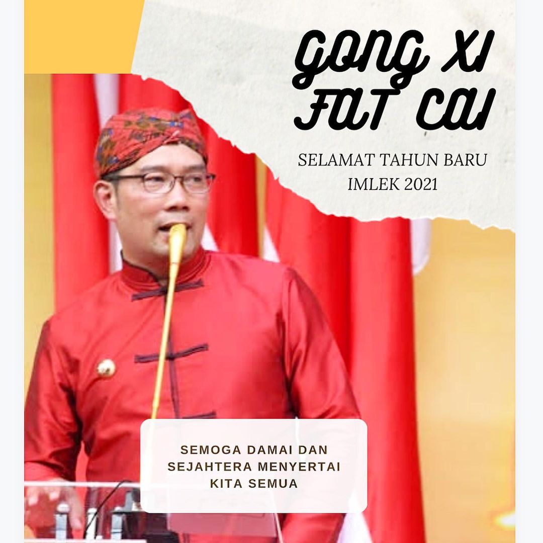 ridwankamil's tweet photo. GONG XI FAT CAI,

Selamat Tahun Baru Imlek 2021, kepada segenap warga Indonesia yang merayakan.

Selamat berbahagia, semoga damai dan sejahtera menyertai kita semua. Aamiin.

*foto2 dokumentasi pra covid. https://t.co/ptCeDJhh4s
