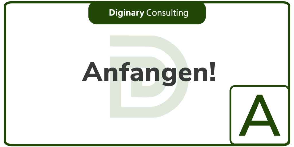 DiginaryConsult's tweet photo. Was ist zu Beginn jeder Idee oder Vision wichtig? Richtig: Anfangen! Um weiterzukommen muss man loslegen, Ängste überwinden und voller Motivation in die Zukunft schauen 🚀 (1/2) https://t.co/pqhBEDzdoE