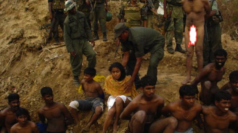 Miruthangamach1's tweet photo. Sri Lankan goverment committed genocide against Tamils.Sri Lankan Government denied independent observers, including media and human rights organizations, access to war zone, and conducted a "war without witnesses." #srilankastateterrorism #SriLanka #eelam #istandwitheelam https://t.co/UR9hPGiqnA