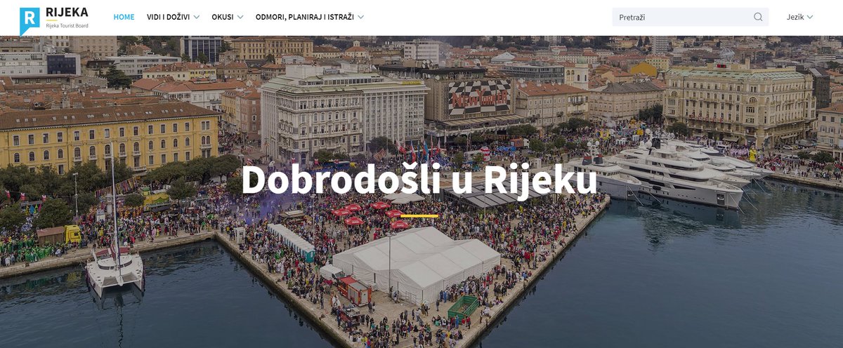 AgencijaPgz's tweet photo. [TURIZAM]

Internetska stranica Turističke zajednice @gradrijeka 👉https://t.co/czwJS1UeoL je u suradnji s riječkom tvrtkom #Iconis programirana i objavljena u novom dizajnu. Time je završila aktivnost potpune digitalizacije destinacijskih informacija.

ℹ️https://t.co/OBgTfMIIHQ https://t.co/06PQZTgr0M
