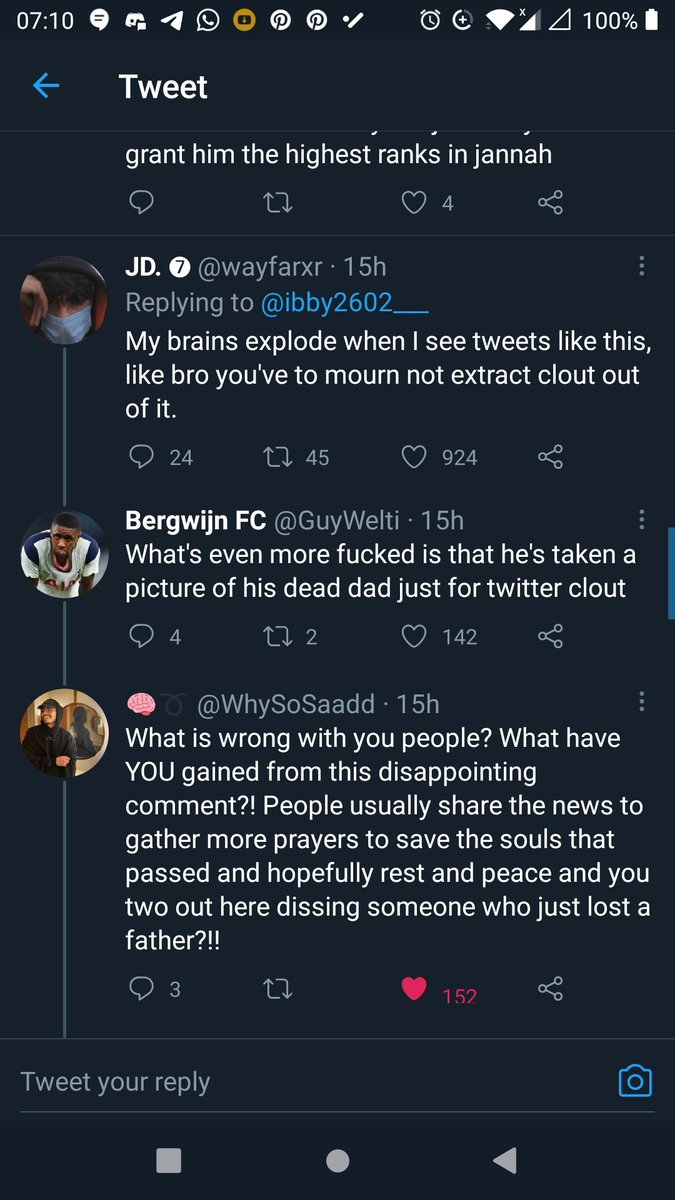 How are people so screwed in the head that they& #39;ll accuse people of clout chasing with such a sensitive topic???????