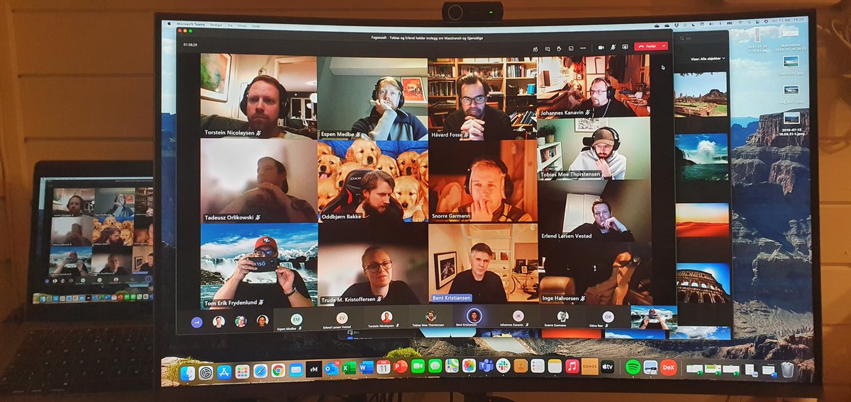 Nok en fagsosial kveld, denne gang med intro til Masstransit og Among Us spilling

lnkd.in/d5ZQZGd

#sharingiscaring