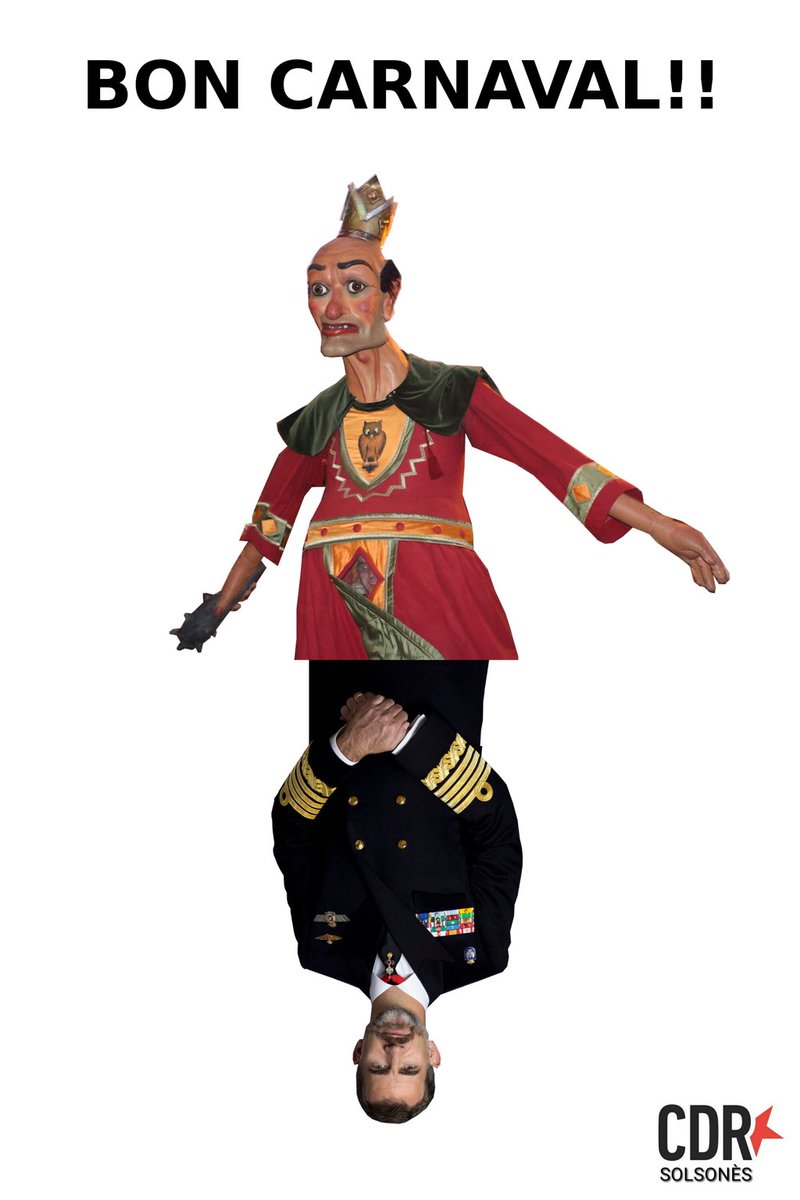 En homenatge a <a href="/PabloHasel/">Pablo Hasel</a>

.... Así que excelentísima Familia Real del Reino de Caspalandia,
tarde o temprano recogeréis lo que merecéis: ¡rabia!
....

<a href="/CDRCatOficial/">CDR Catalunya #RevoltaPopular 🔥</a> <a href="/CDR_Cat_Central/">CDR Cat Central #ElPoderDelPoble</a>