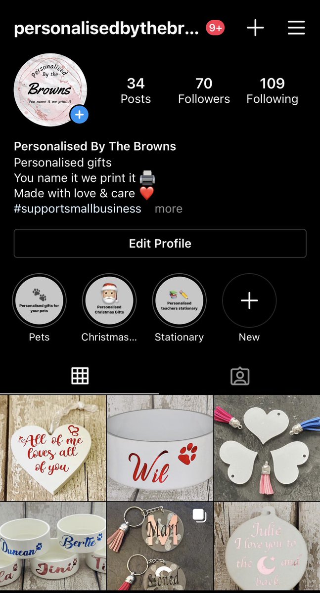 MissBrown_2020's tweet photo. Go &amp; follow personalisedbythebrowns on Instagram &amp; Facebook 💕 https://t.co/5qO5zIHCFM