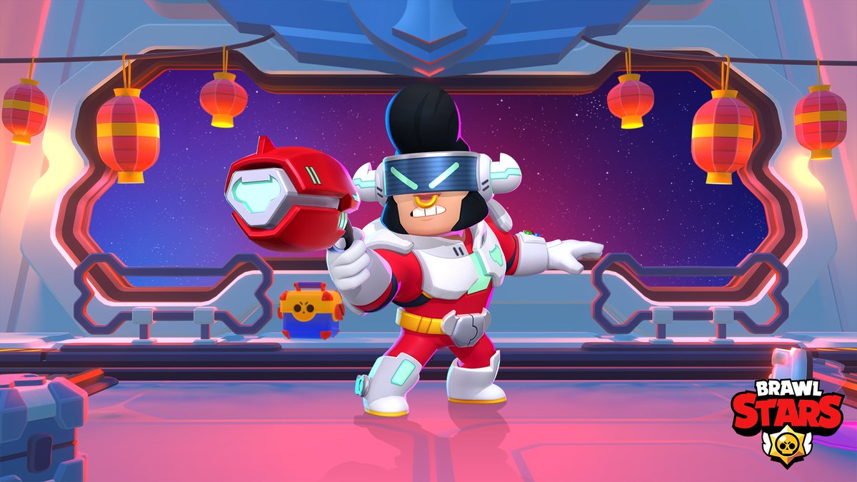 Brawl Stars On Twitter Charge Into The Galaxy With Space Ox Bull Also Don T Forget To Claim Your Free Mega Box - brawl stars fbull