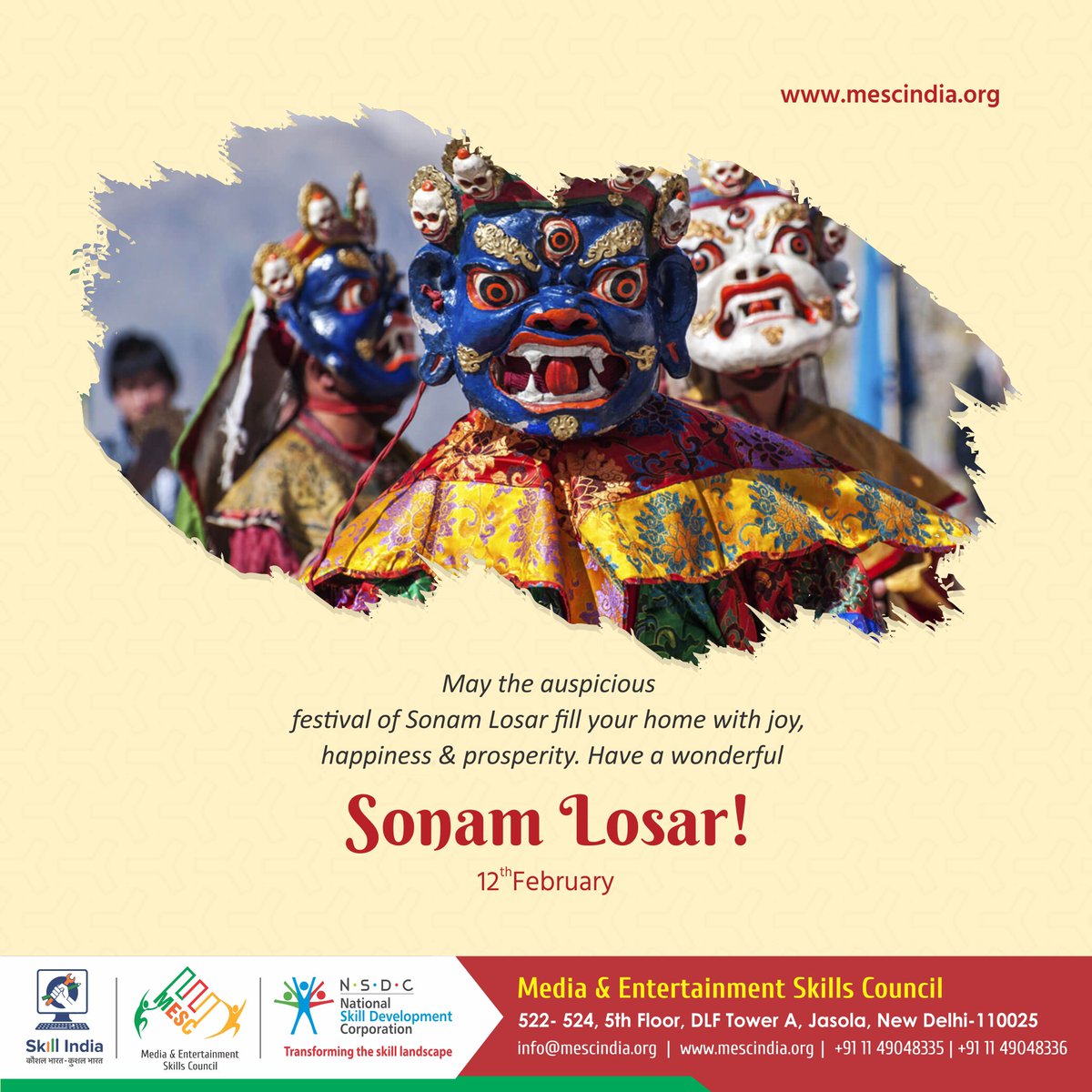 May you have a cheerful and blessed Sonam Losar with your family & friends where you welcome goodness and happiness in your life. Happy Sonam Losar!
.
.
.
.
.
#sonamlosar #SIKKIM #festivalwishes #sonamlochhar #sonamlhosar