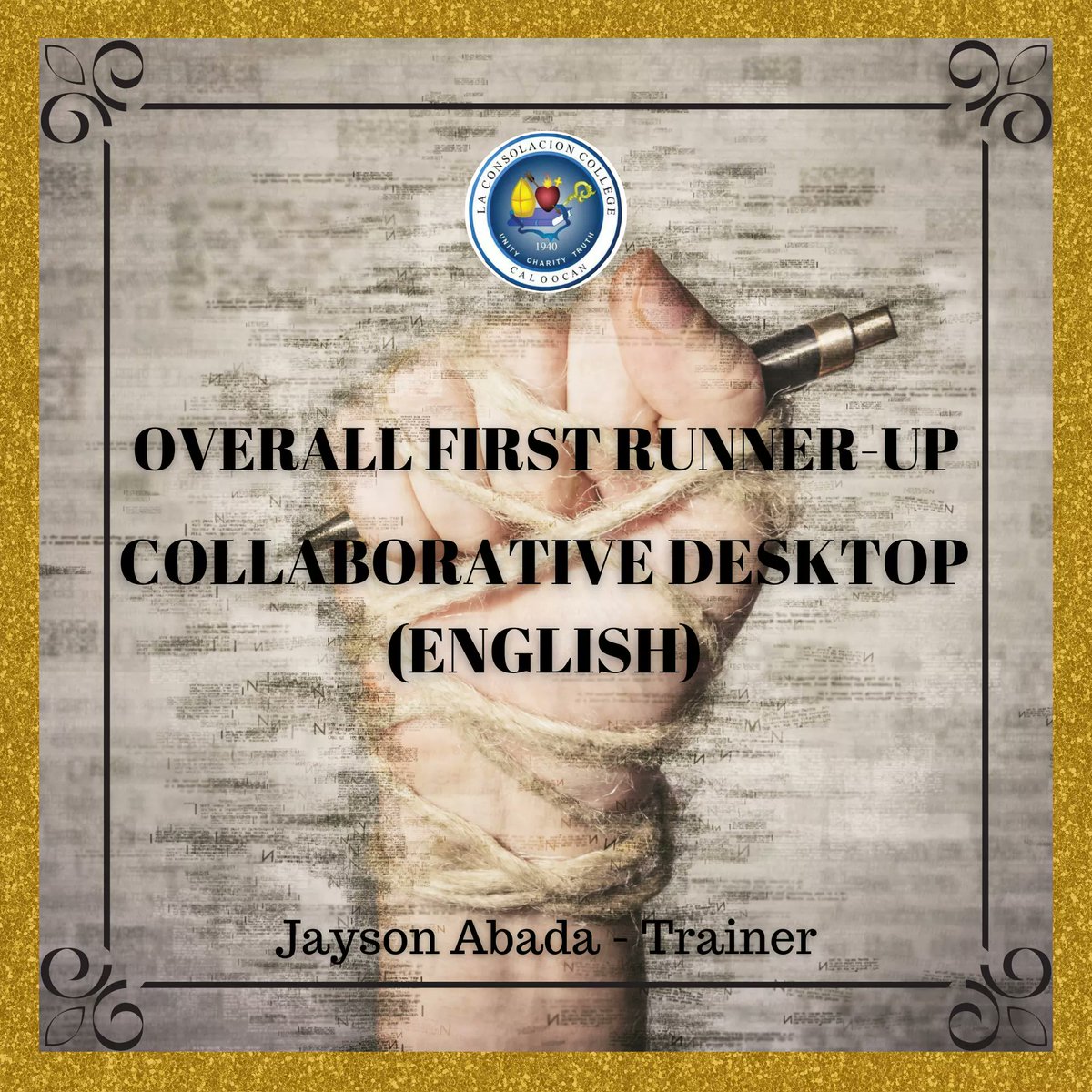 adeolcccshs's tweet photo. Eto muna dahil for approval pa daw yung iba. ❤️

Congratulations Adeo.

#AdeoSakalam https://t.co/Tl3JnI0dEa