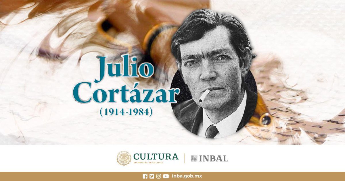 bellasartesinba's tweet image. "Siempre fuiste mi espejo, quiero decir que para verme tenía que mirarte". 

Maestro del relato corto, la prosa poética y la narración breve; Julio Cortázar falleció un día como hoy de 1984.

Su narrativa inauguró una nueva forma de hacer literatura en el mundo hispano.