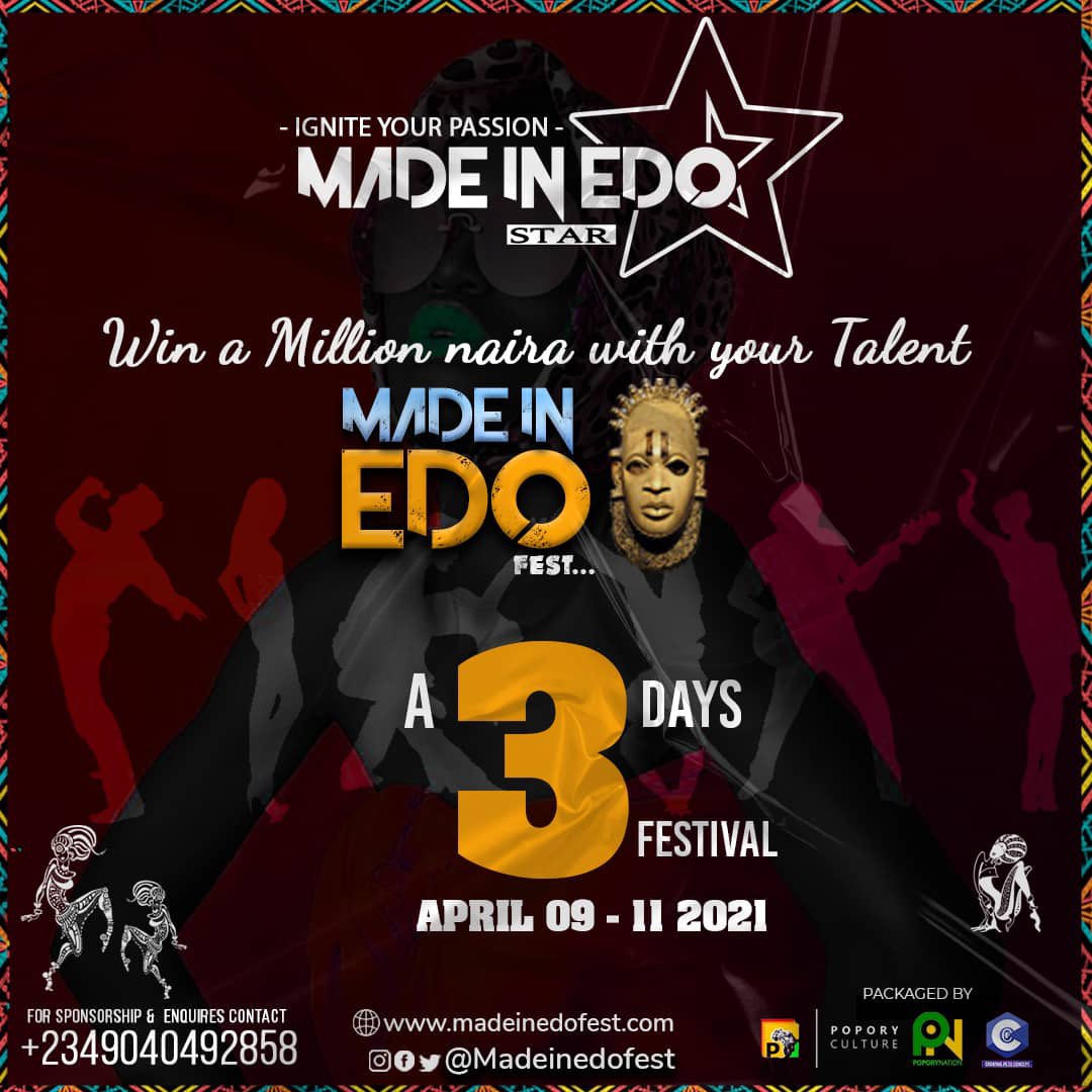 evrithin's tweet photo. CALL FOR VENDORS
Fam !! #MadeInEdoFest is happening and for the open air fest you can become a vendor and have 100% profit sales. Make enquiries and register to become a vendor. Contact the number on the graphics now. https://t.co/1w41nJ1mvL
