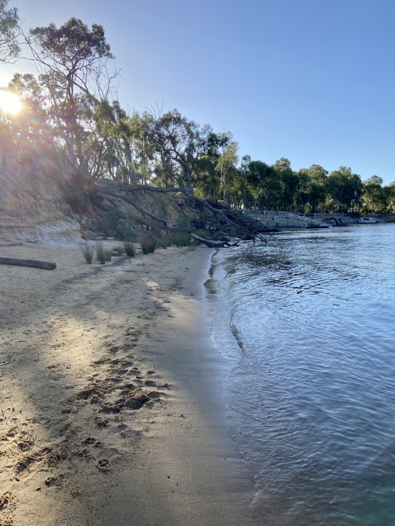 JacDeola's tweet photo. A peaceful escape from #COVID19Vic news #echuca #lovewhereyoulive #NOFILTER https://t.co/K0Dd6nPZLs