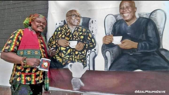 Djtoxycandy's tweet photo. Rasta killed this one.
#TeaWithZuma
#MensConference2021 https://t.co/UieTRJiu3J