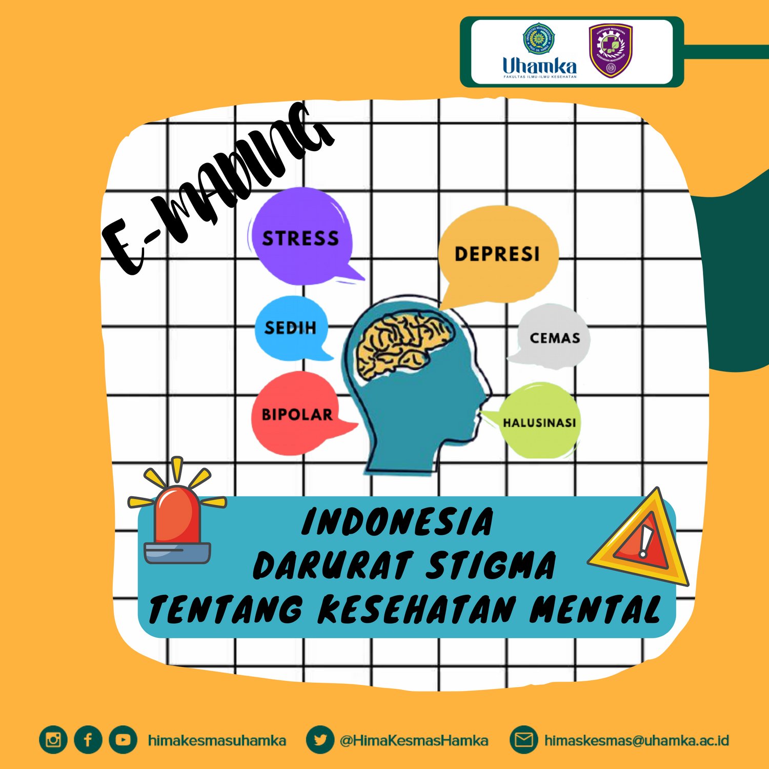 Hima Kesmas Uhamka ëì í¸ìí° Insting Informasi Penting E Mading Elektronik Mading Hima Kesmas Uhamka Indonesia Masih Darurat Stigma Tentang Kesehatan Mental Menurut Who Kesehatan Mental Adalah Keadaan Sejahtera Di