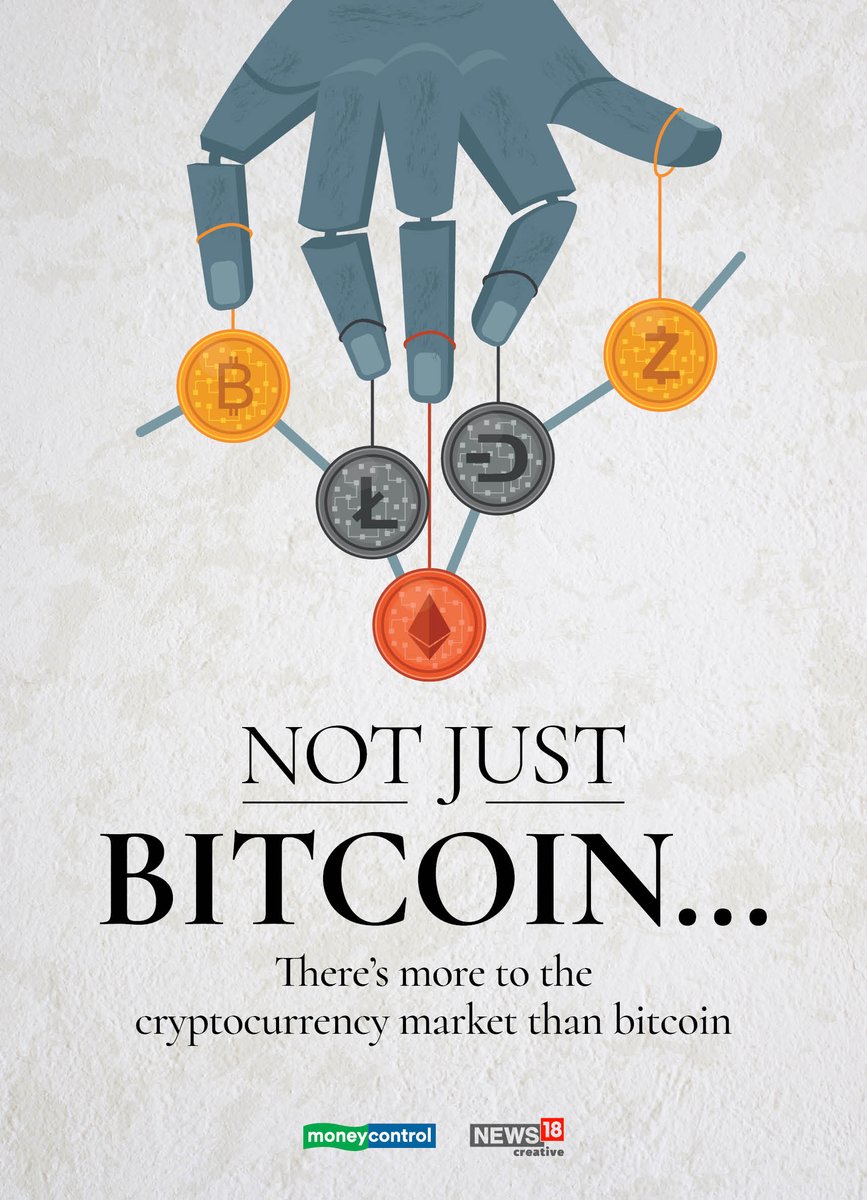 There is more to cryptocurrency market than  #Bitcoin  . Take a look...(1/2) #cryptocurrency  #digitalcurrency
