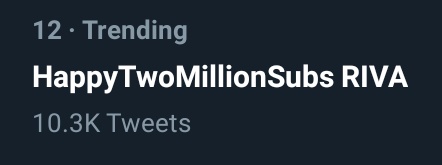 rhscammers_'s tweet photo. 10 K para sa 2 M subs

@RHTAofficial
HappyTwoMillionSubs RIVA https://t.co/3xp1mvGiGi