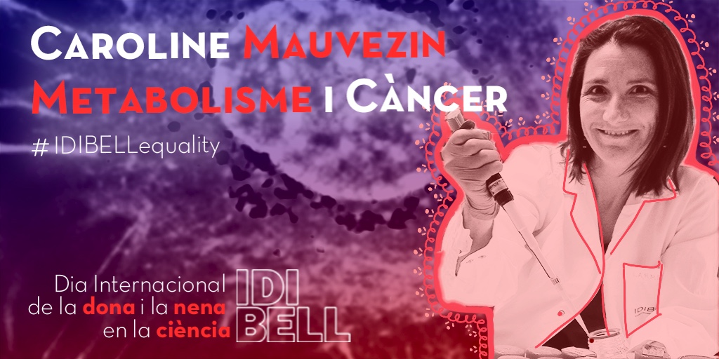 idibell_cat's tweet photo. Caroline Mauvezin, investigadora del grup de metabolisme i càncer
#IDIBELLequality #11F2021 #womanscience https://t.co/D10ZM62PnG