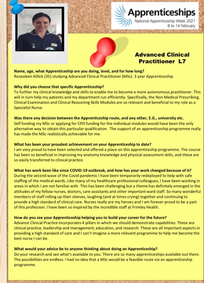 Nikki Morgan (@nikkimorgan_lod) on Twitter photo Day 5 of #NAW2021 and today we recognise and celebrate Rosealeen Killick #BuildTheFuture #TalentForCare <a href="/NetworkSeaa/">SEAANetwork</a> @ESFAgov <a href="/Apprenticeships/">Apprenticeships</a> <a href="/AcademyFrimley/">Frimley Academy</a> <a href="/NeilDardisFHFT/">Neil</a> <a href="/FrimleyHealth/">Frimley Health NHS Foundation Trust ๐</a> <a href="/FHFTCareers/">Frimley Health Careers</a> <a href="/HASOEngland/">Healthcare Apprenticeships</a> <a href="/Stepin2FHFT/">Stepin2frimleyhealth #Frimleypeople</a> Day 5 of #NAW2021 and today we recognise and celebrate Rosealeen Killick #BuildTheFuture #TalentForCare <a href="/NetworkSeaa/">SEAANetwork</a> @ESFAgov <a href="/Apprenticeships/">Apprenticeships</a> <a href="/AcademyFrimley/">Frimley Academy</a> <a href="/NeilDardisFHFT/">Neil</a> <a href="/FrimleyHealth/">Frimley Health NHS Foundation Trust ๐</a> <a href="/FHFTCareers/">Frimley Health Careers</a> <a href="/HASOEngland/">Healthcare Apprenticeships</a> <a href="/Stepin2FHFT/">Stepin2frimleyhealth #Frimleypeople</a>