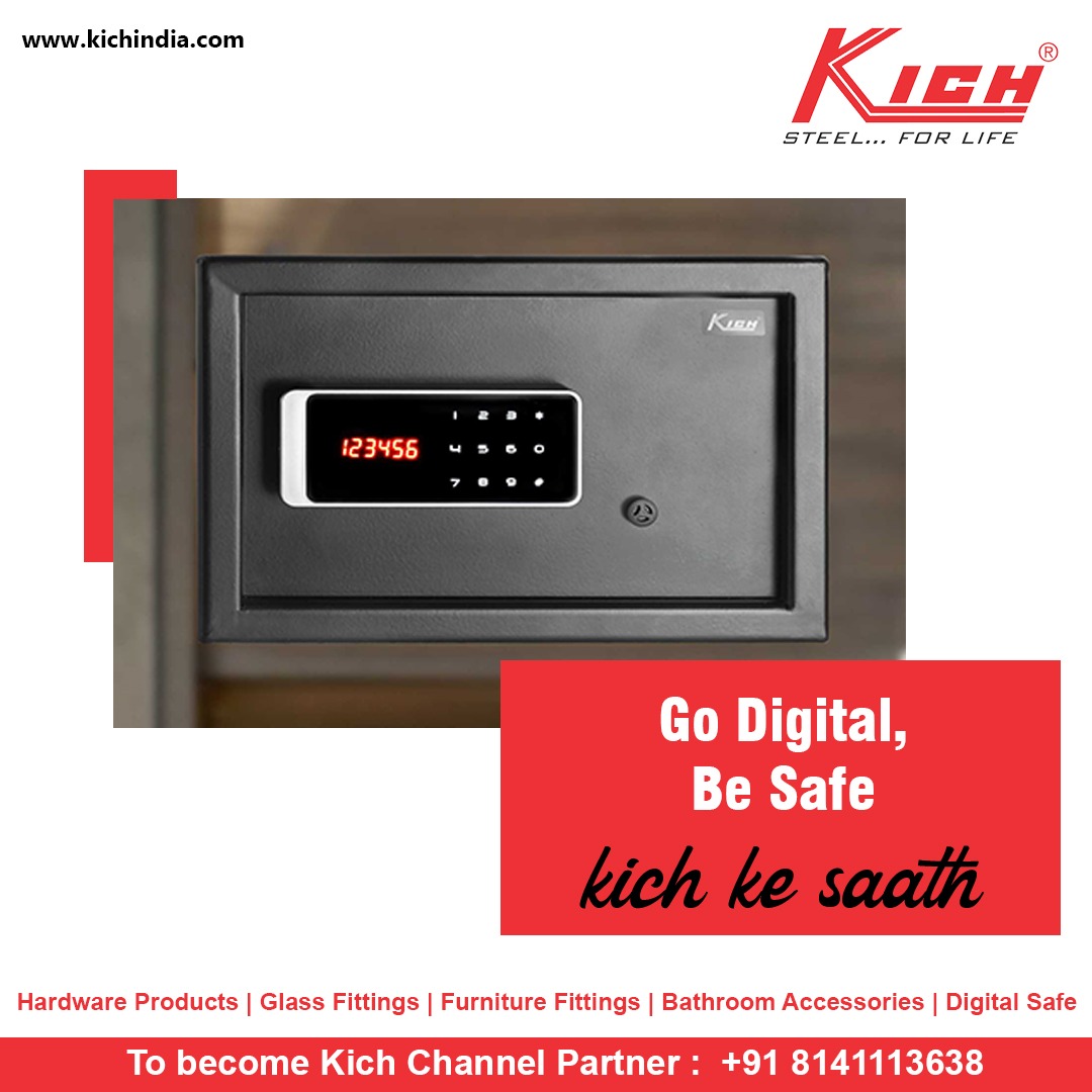 HardwareSamachr's tweet photo. Worried about your precious stuff? We have an answer for you! Check out newly launched Digital safe by @Kich_India .
#kich #kichIndia #digitalsafe #kichdigitalsafe #kichhardware #hardwaresolution #homedesign #homeappliances #interiordecor #digitalsafety #keylesslocks #codelocks https://t.co/IK4EM3crAF
