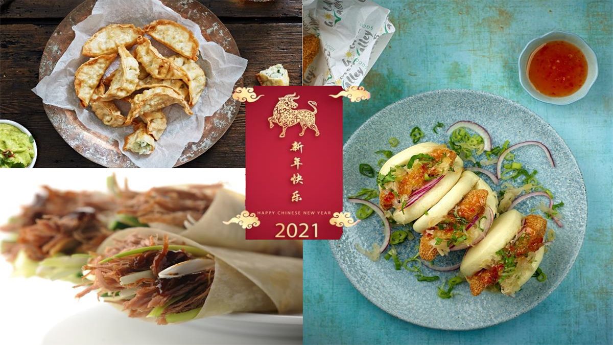 #happychinesenewyear2021 🐂🐉🧨 Our #baobuns, #chinesepancakes &amp; <a href="/AjinomotoUK/">AjinomotoUK</a> #dumplings are #musthaves on all #takeaway, #delivery and #clickandcollect menus today 🥡🥟 #LunarNewYear #ChineseNewYear #YearOfTheOx