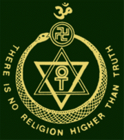 5/ Theosophists claim that all religions have a portion of 'Truth' and that "there is no religion higher that truth". Their coming Satanic world religion will be a synchronism of Christianity, Islam, Judaism, eastern mysticism, paganism & occultism all under one flag..