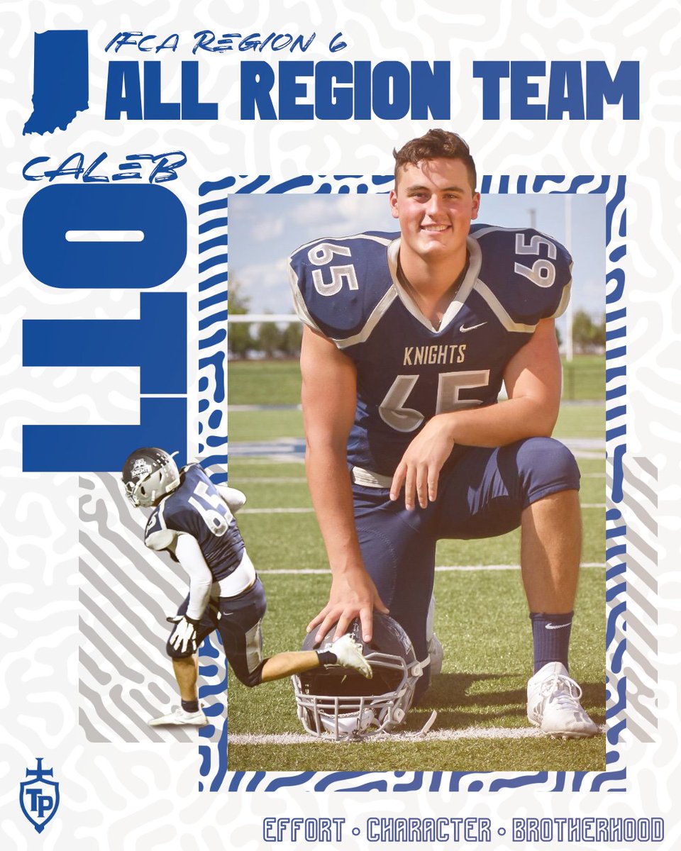 Congrats to Senior Caleb Ott on being selected to the <a href="/INFBCoaches/">IFCA</a> Region 6 Team