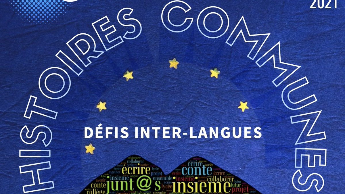 AzurGnd's tweet photo. 🇪🇺#concours d'#écriturecollaborative "Histoires communes" conçu par le GND interlangues: 🇩🇪🇬🇧 🇪🇸 🇮🇹@AzurGnd. Participez aux 3 défis de  #liaisoncollègelycée🕴️‍♀️⚡️ 🌳
@AnglaisAcNice @EspagnolAcNice @AllemandAcNice @ItalienAcNice @DANE_acNice @DRAREIC_nice 
👉 https://t.co/H55A77TZOb https://t.co/uJNGwR4q9h