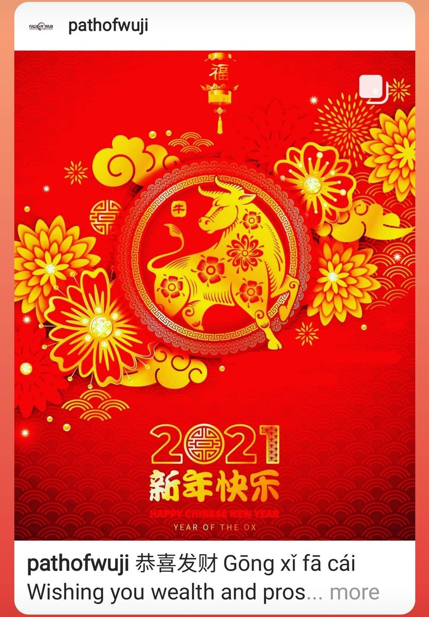 PathofWuji's tweet photo. 恭喜发财 Gōng xǐ fā cái
Wishing you wealth and prosperity
Gong Hei Fa Choi 
#ChineseNewYear

#martialarts
#taichi https://t.co/OMKMwF1FM4