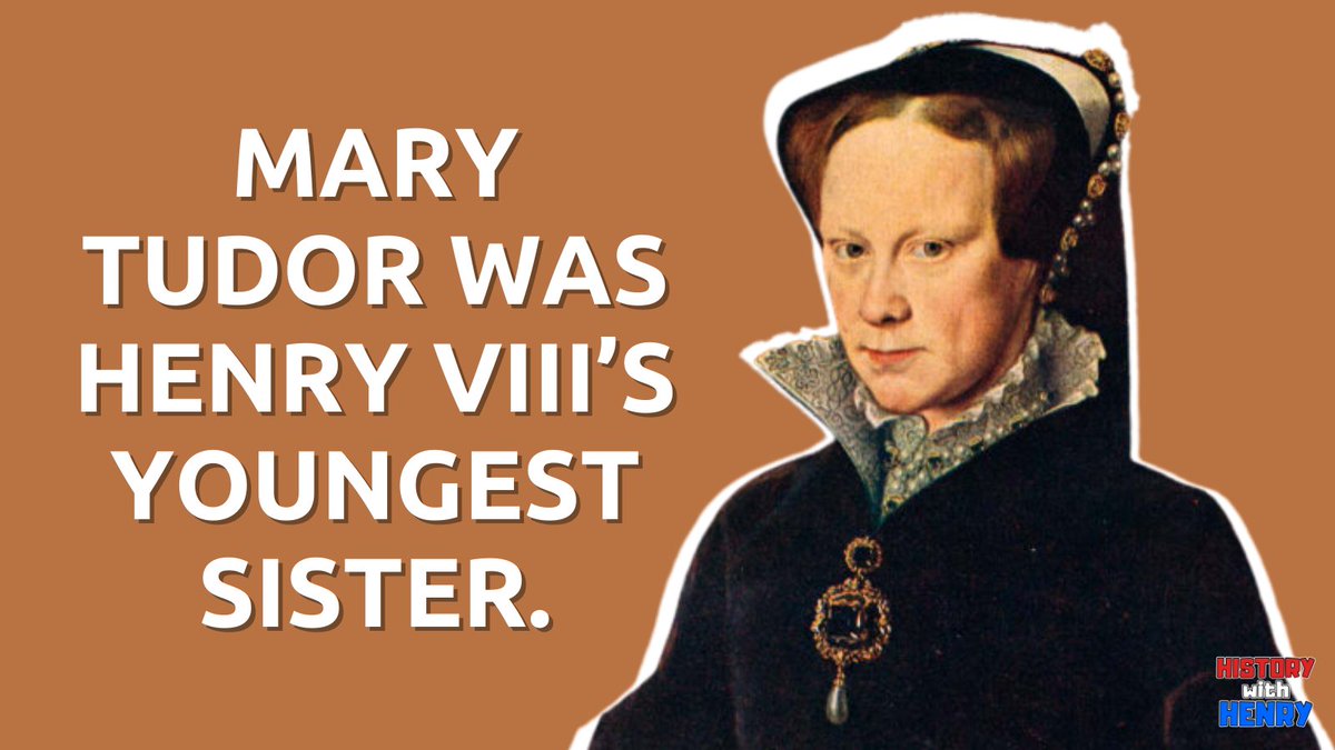 She is often referred to as Mary Tudor, the French Queen. For a brief period, and literally, we are talking, a few months, Mary Tudor was married to the King of France, making her the Queen of France.  historywithhenry.com/is-bloody-mary…
#History #Historygeek #Historynerd #Mary #Tudor