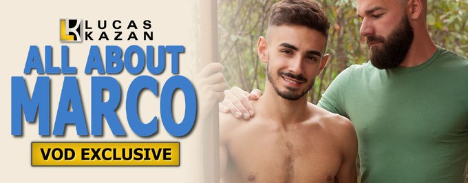 Gorgeous Young Hunk Marco is Showcased in @lucaskazan's Mouth-Watering New HD Exclusive 'ALL ABOUT MARCO'