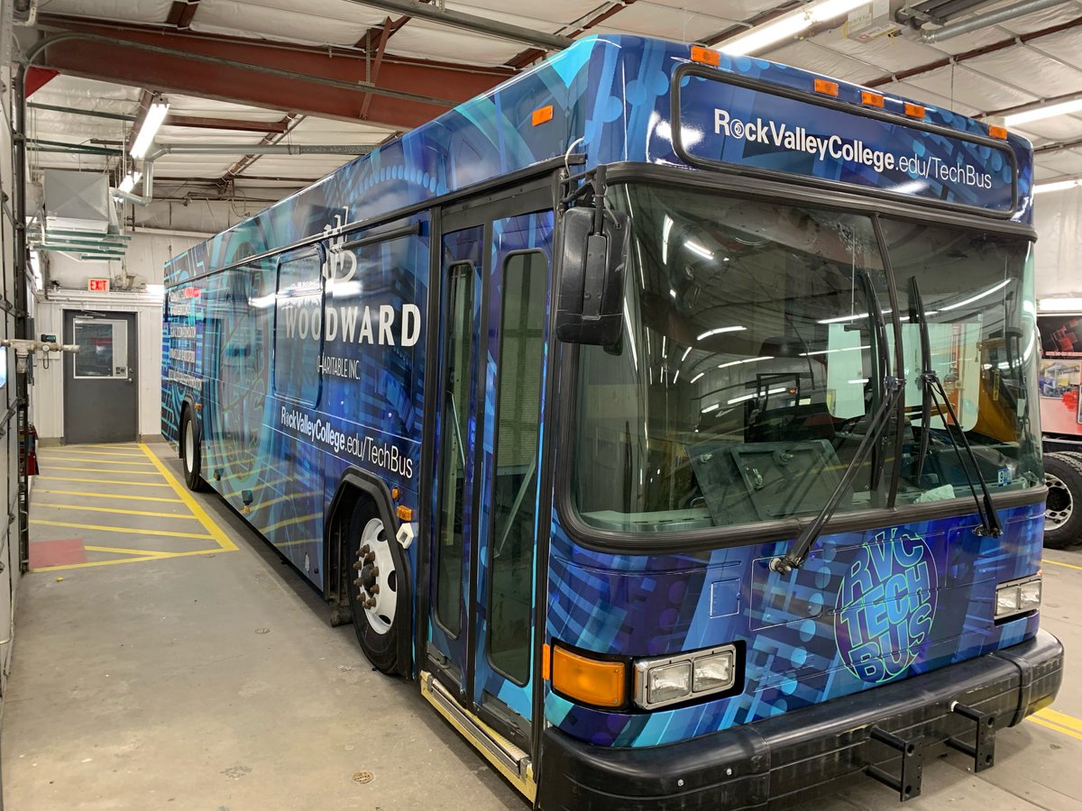 CISRVC's tweet image. The #RVCTechBus is set to arrive next week! Visit rockvalleycollege.edu/techbus