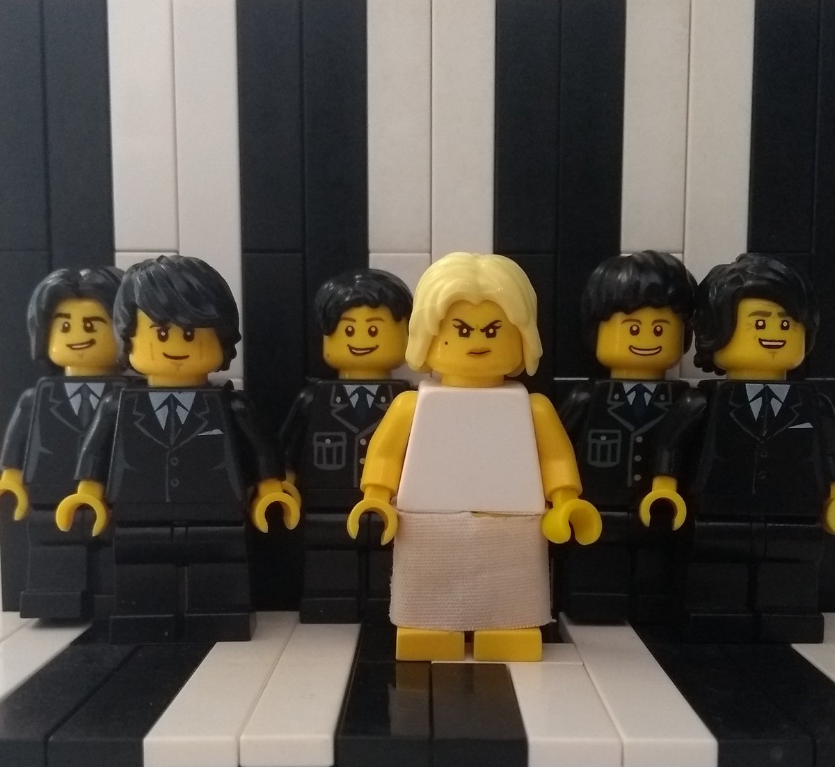 Parallel Lines (1978) - BlondieLego by the fella:  https://flickr.com/photos/franklego/ #Lego