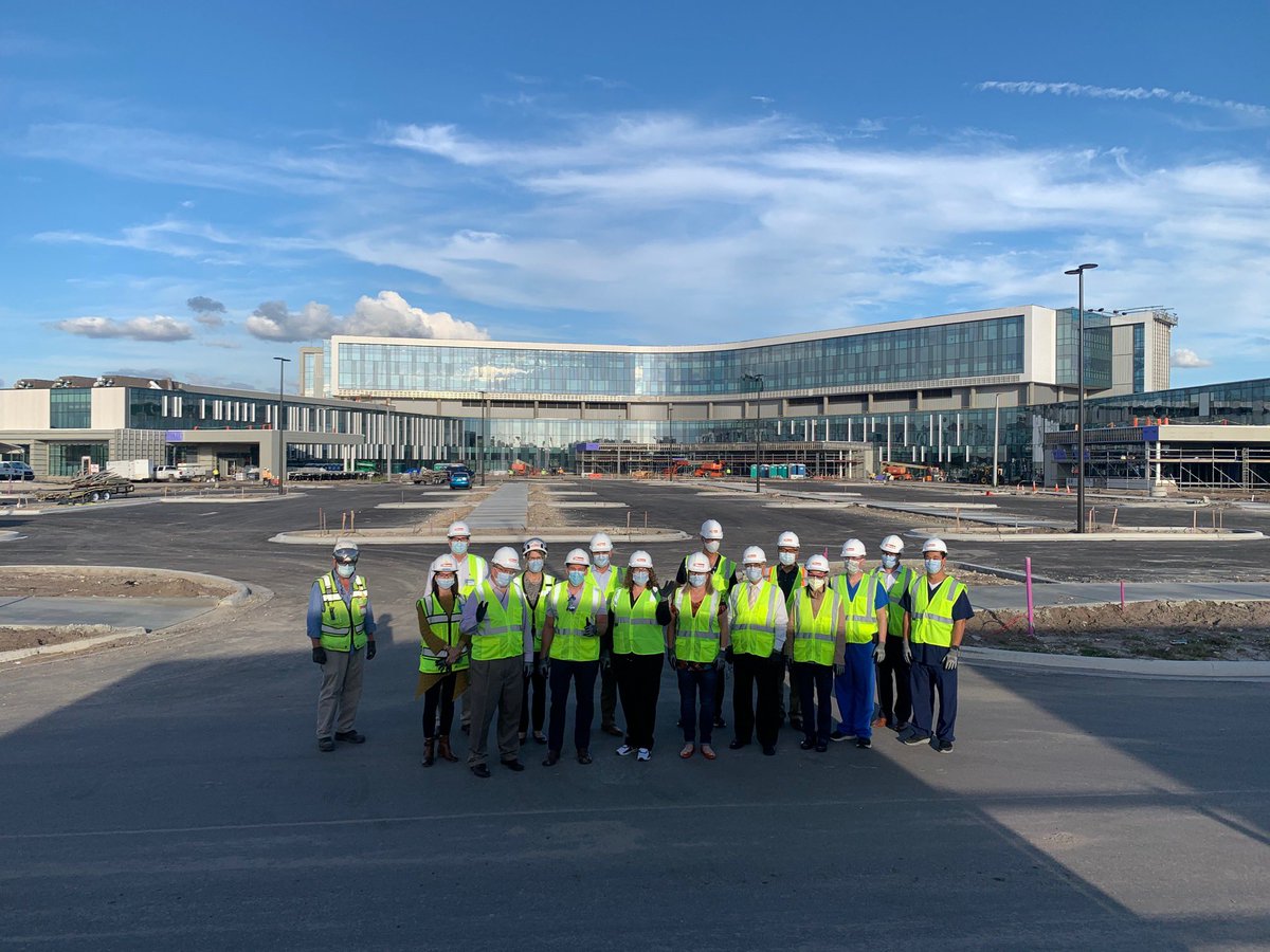HeitorOkanobo's tweet photo. SMH Venice hospital - physicians advisory group site tour. What an amazing facility this will be to serve our Venice community. I’m very proud to be part of this team and looking forward to our opening day! @SMHCS @Rad_Partners https://t.co/2jwpG7JZgL