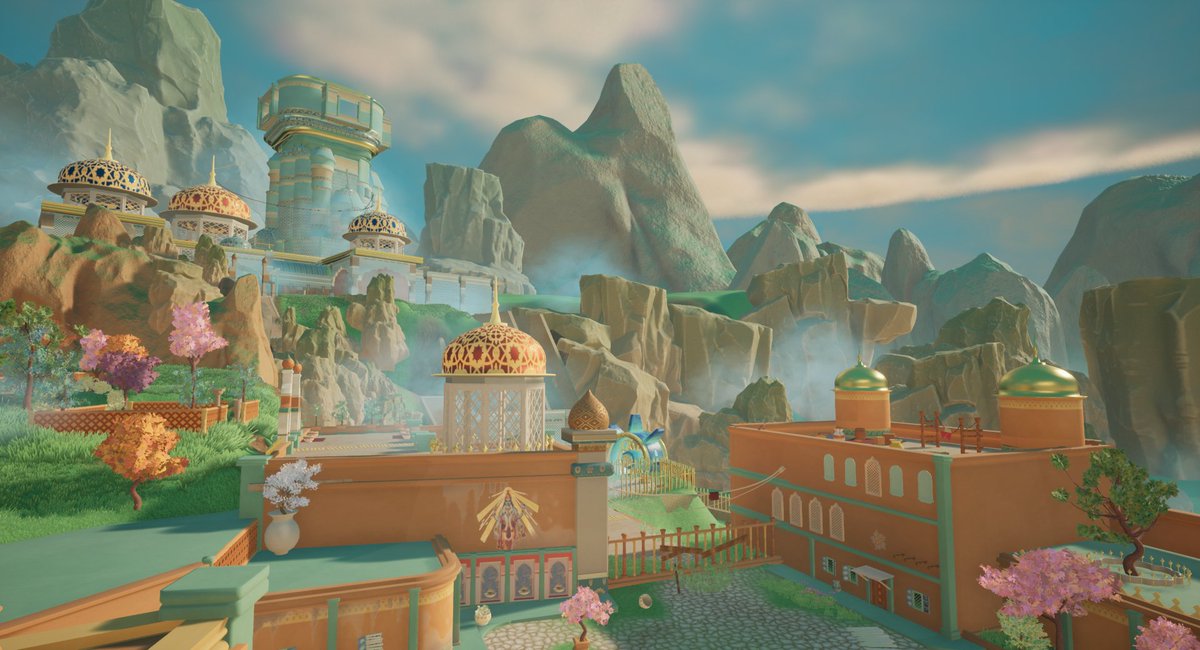 Graouh's tweet image. Less than one week before the end of Echo of the Sky ! #WIP #UE4 #studentgame #gamedev