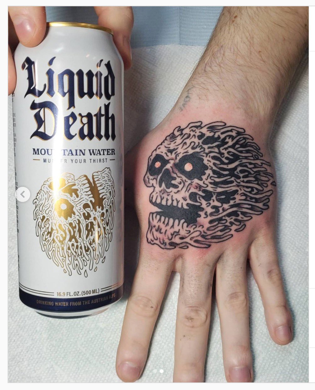 Liquid Death  Got a Liquid Death tattoo Post the proof  Facebook