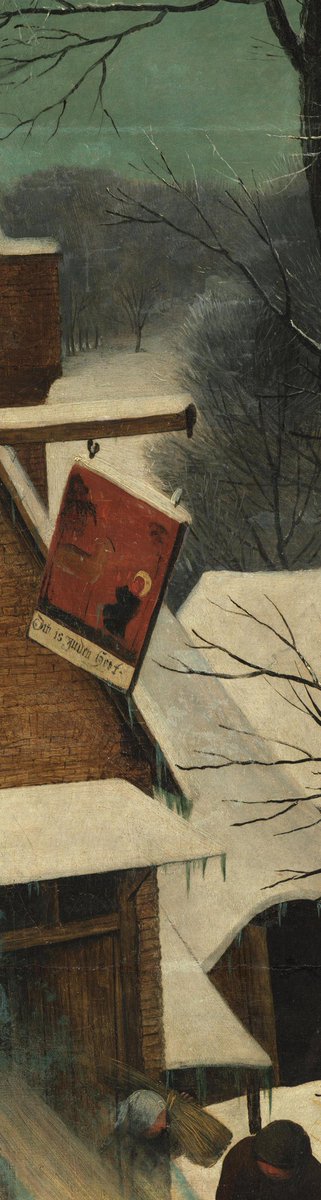 And on we go. It is said that the rickety sign of the inn may also indicate that is was a tavern of ill repute. 12/n