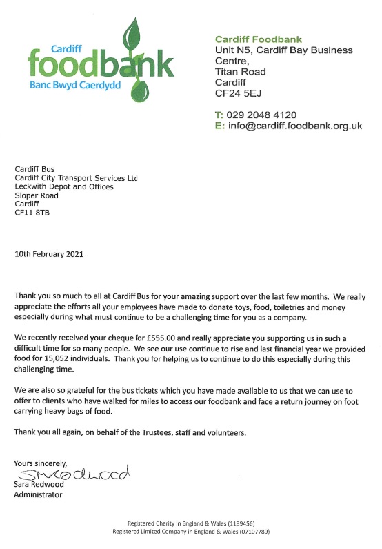 Cardiff Bus tweet media