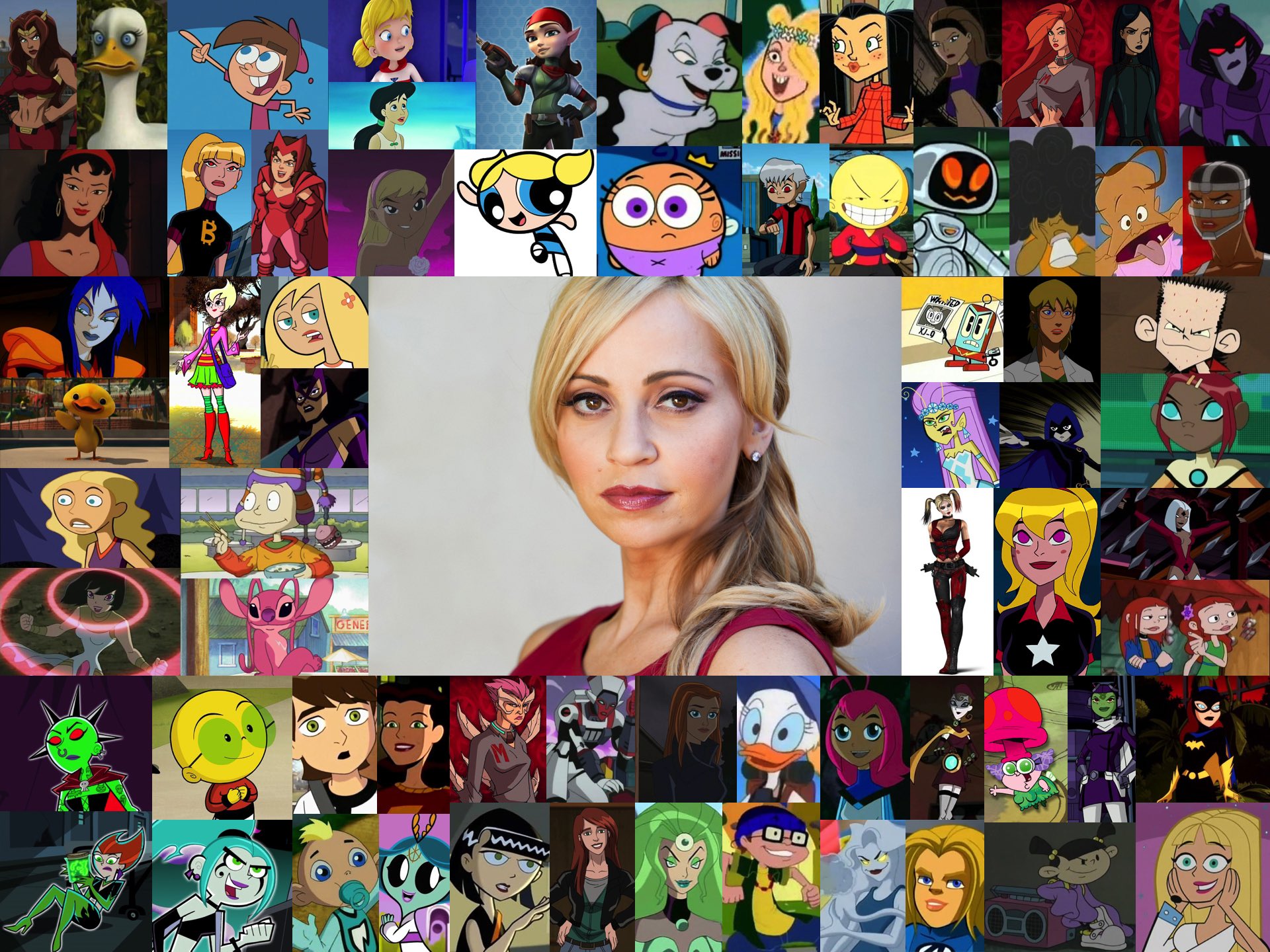 Happy birthday to two awesome voice actors Tara Strong and Scott Menville.  