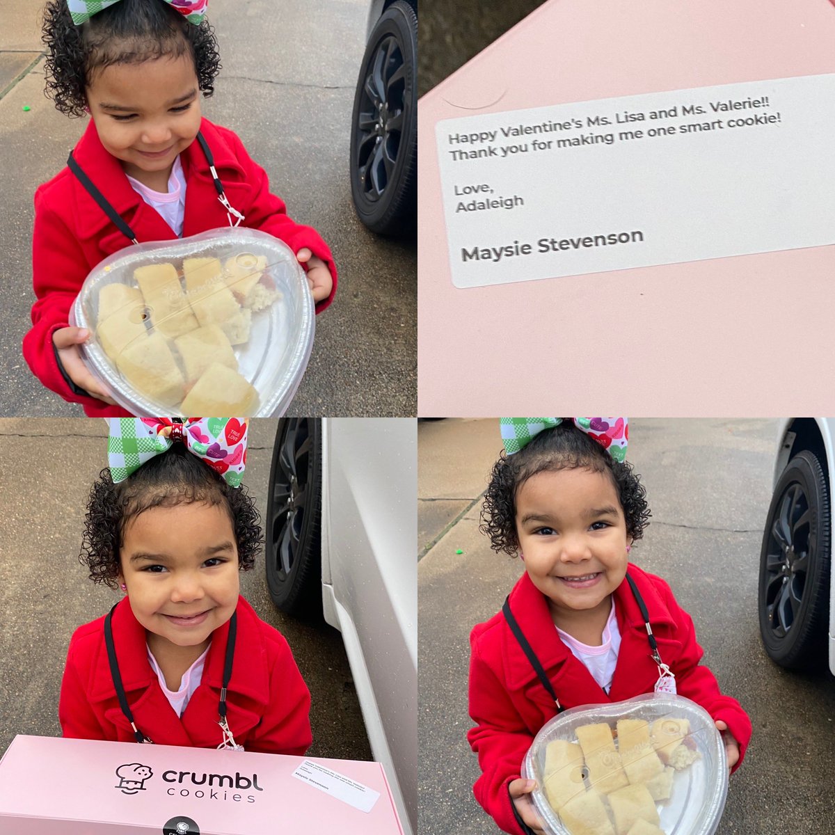 Mrs_Stevenson23's tweet photo. Hugs & Kisses & Valentines Wishes 💗
Our girl is ready for her valentines party today 🥰
#ourgirl #AdaleighGrace #Valentinesparty #ELC1 #earlylearning https://t.co/DP22OtPSTi