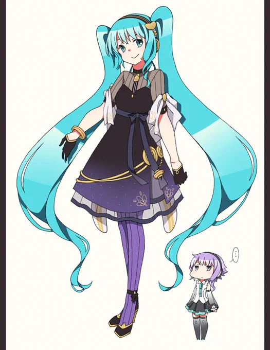 初音ミクで結月ゆかり麗 /vocaloid 