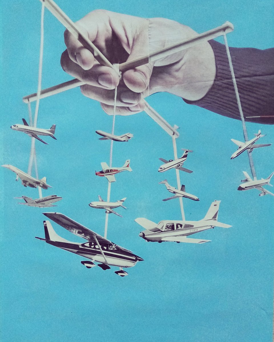 air traffic control

AEROPLANE for yesterday's #februllage2021

#februllage #aeroplane #airtraffic #Traffic #puppets #sandieshaw #illustration #design