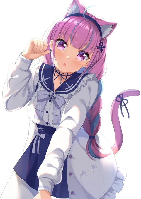 にゃん
#あくあーと 