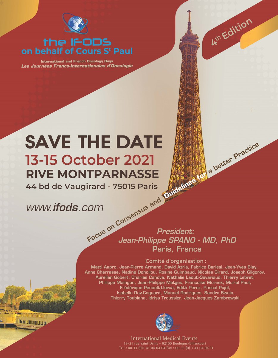 Save the date #IFODS 2021 !