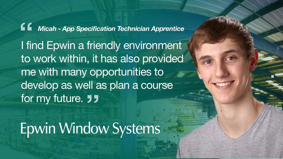 It’s #ApprenticeWeek and we couldn’t be prouder to share the 5 year journey of our very own Micah! 📚📈

He is a perfect example of how #apprenticeships support both business and personal growth.

For more about Micah’s journey, read HERE: bit.ly/3jinNtu

#NAW2021