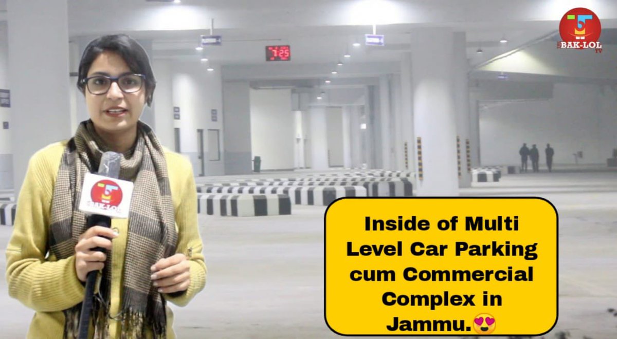thebakloltv's tweet photo. Inside walk of #Multi_Level Car Parking cum Commercial Complex in Jammu.
Video Link : https://t.co/QhK32qgtMf
@manojsinha_ @OfficeOfLGJandK @diprjk @DrJitendraSingh https://t.co/yRZtogRf7a